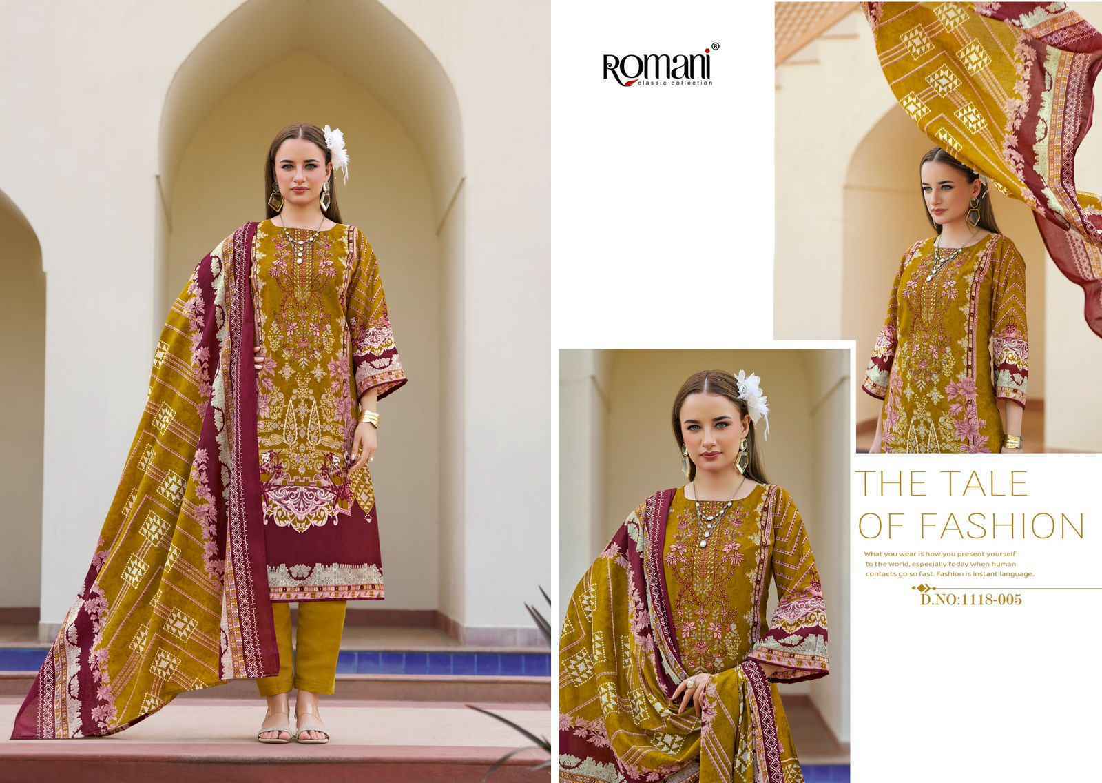 Romani Aarzu Vol 23 Cotton Dress Material Wholesale Price ( 8 Pcs Catalog )