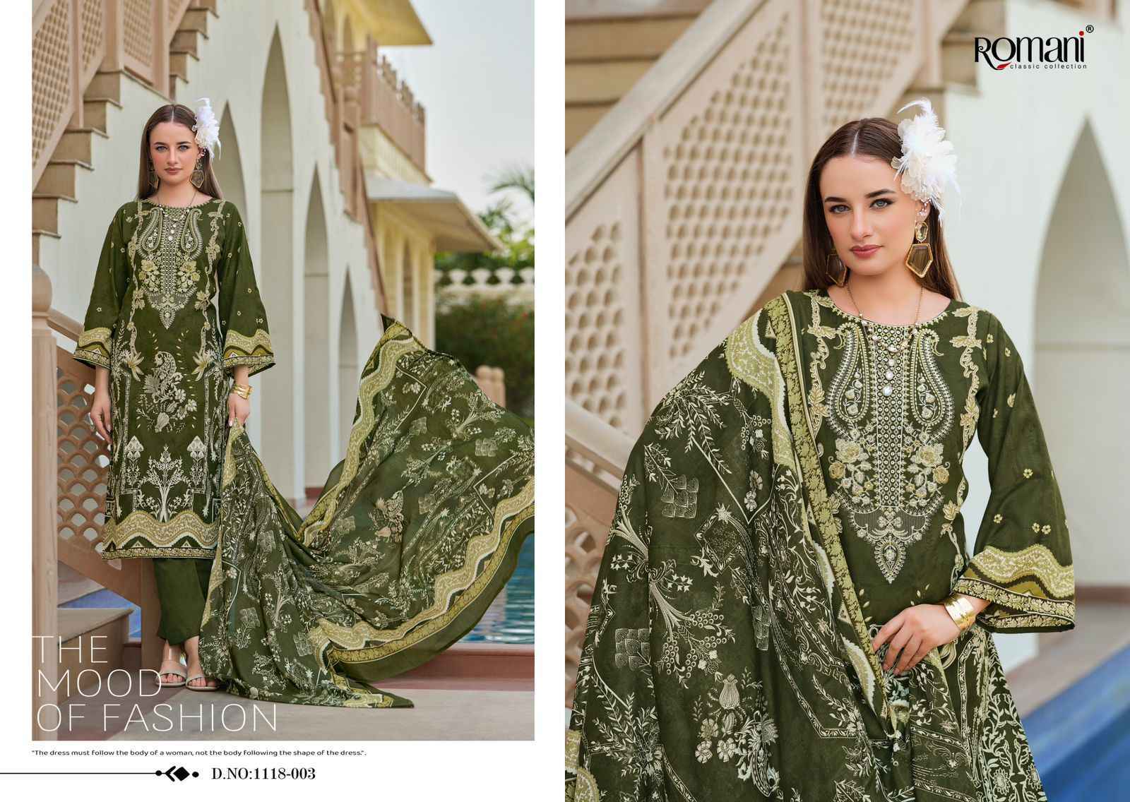 Romani Aarzu Vol 23 Cotton Dress Material Wholesale Price ( 8 Pcs Catalog )