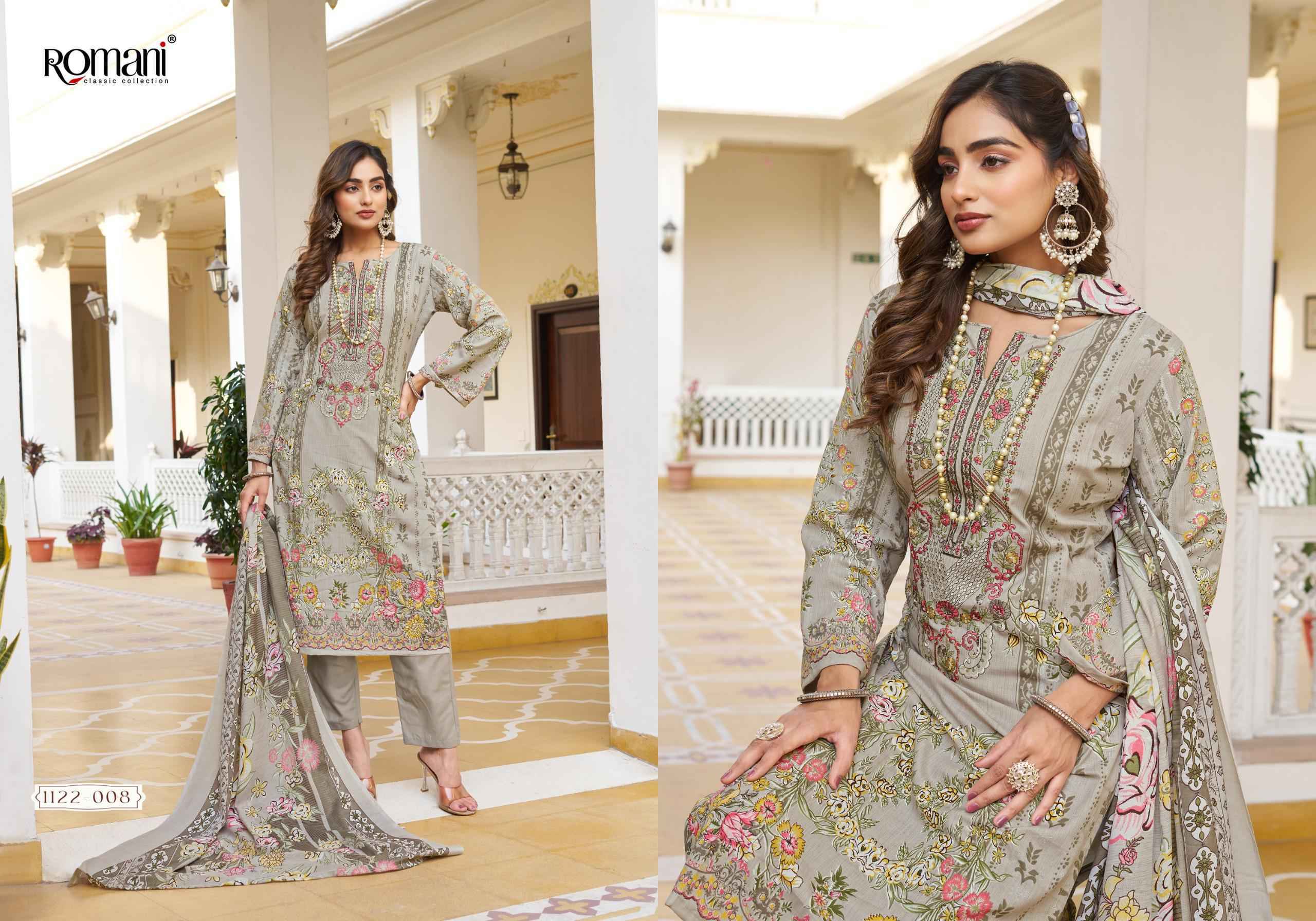 Romani Aarzu Vol 24 Cotton Dress Material Collection ( 8 Pcs Catalog )