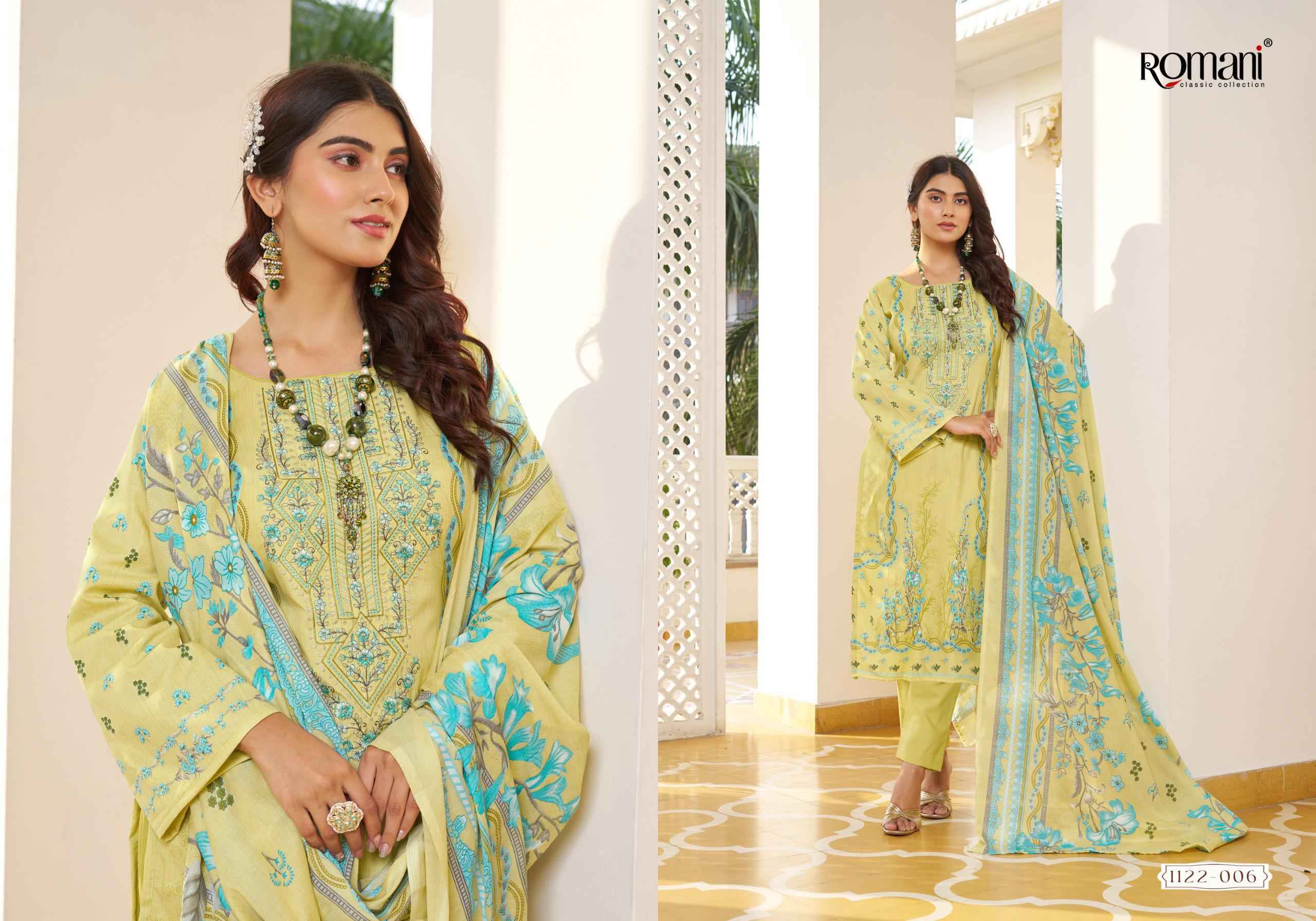 Romani Aarzu Vol 24 Cotton Dress Material Collection ( 8 Pcs Catalog )
