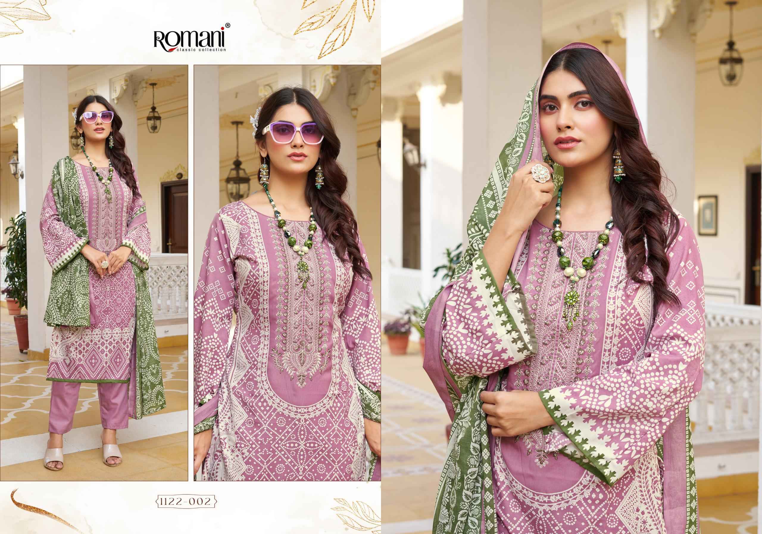 Romani Aarzu Vol 24 Cotton Dress Material Collection ( 8 Pcs Catalog )