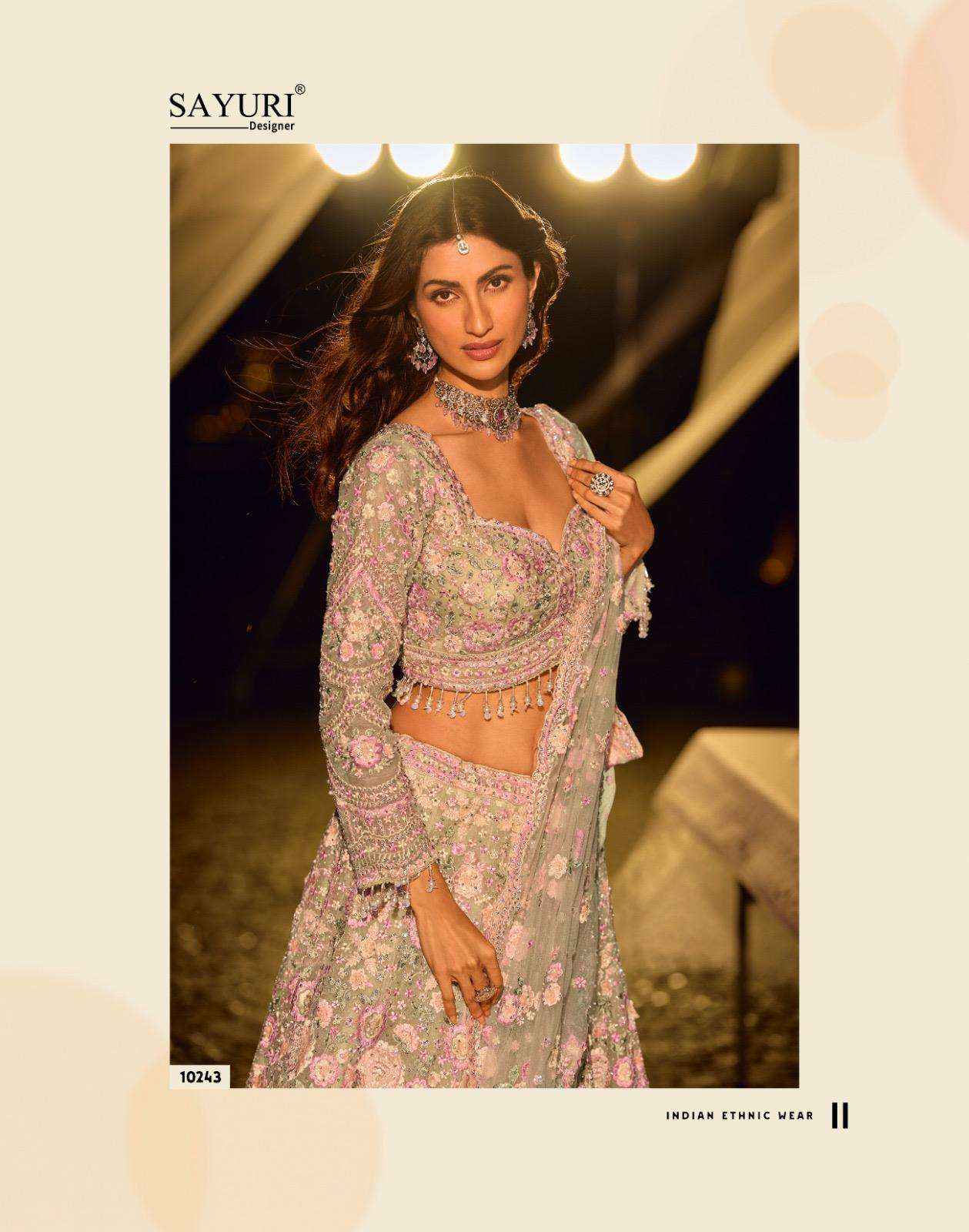 Sayuri Riyaasat 10241 To 10246 Latest Designer Lehenga Partywear Collection