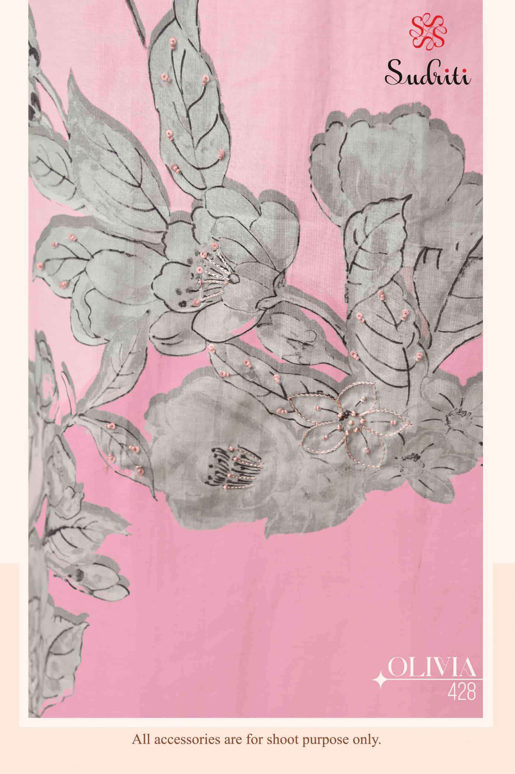 Sudriti Olivia Cotton Dress Material Collection ( 6 Pcs Catalog )