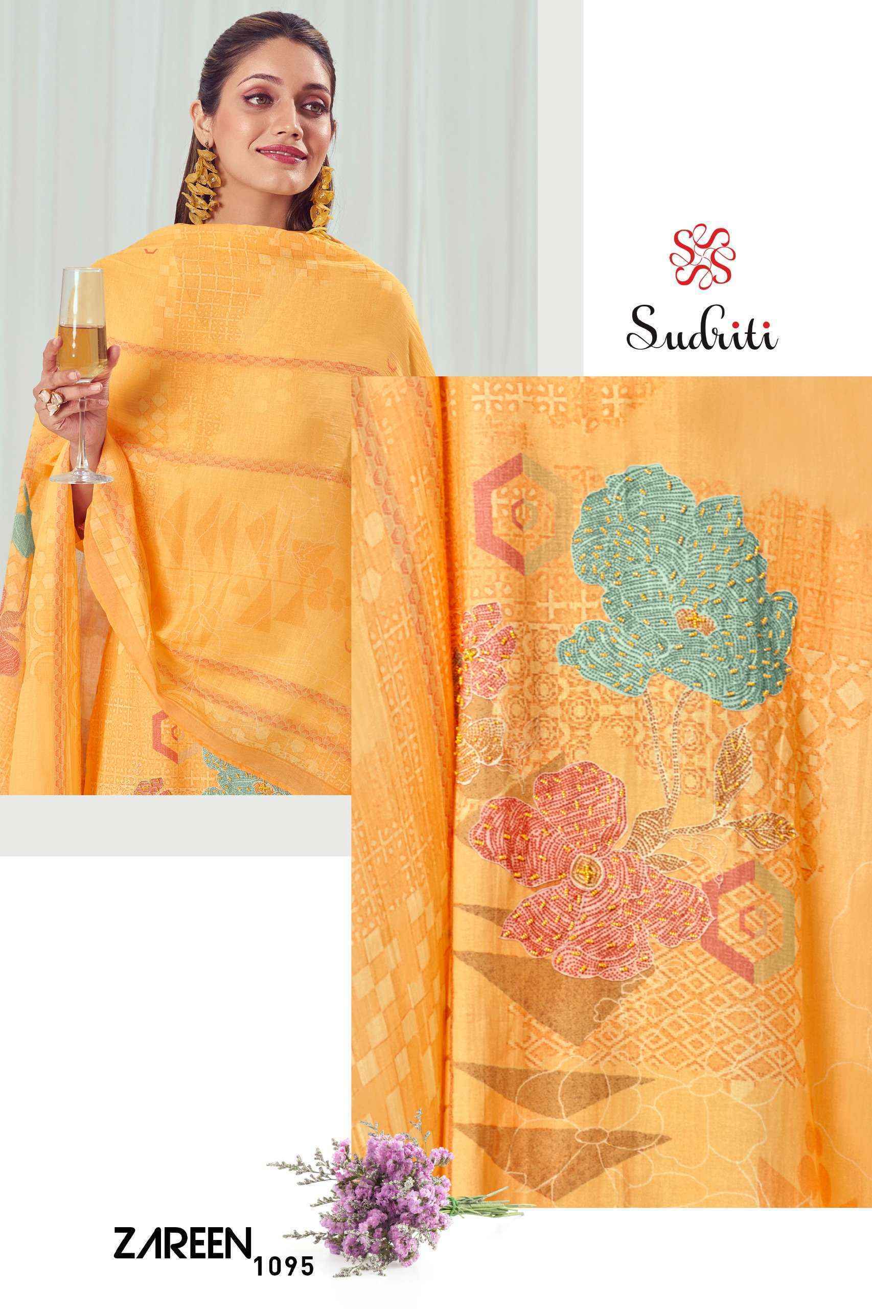 Sudriti Zareen Cotton Dress Material Collection ( 6 Pcs Catalog )