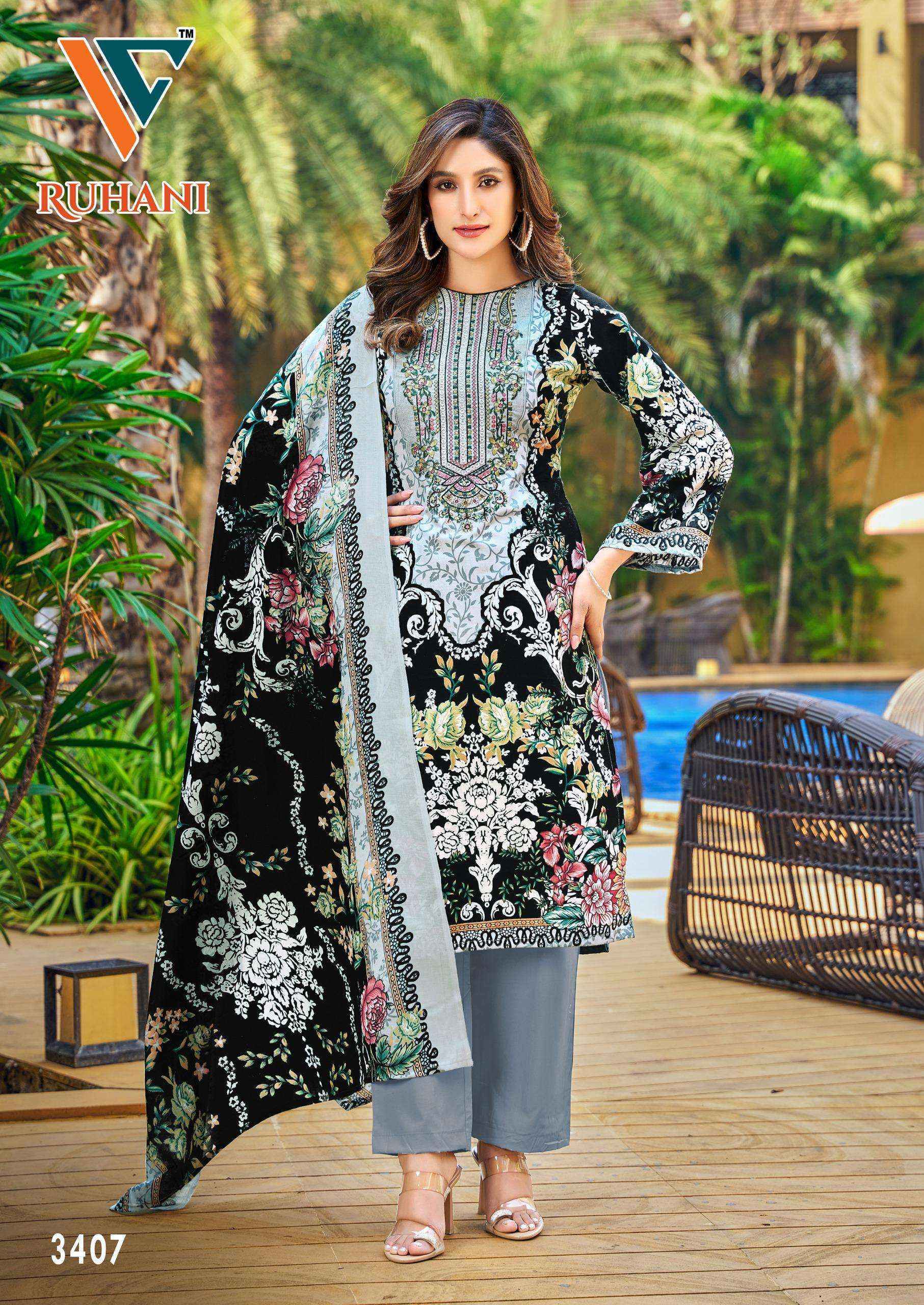 Vandana Creation Ruhani Vol 34 Cotton Dress Material Collection ( 8 Pcs Catalog )