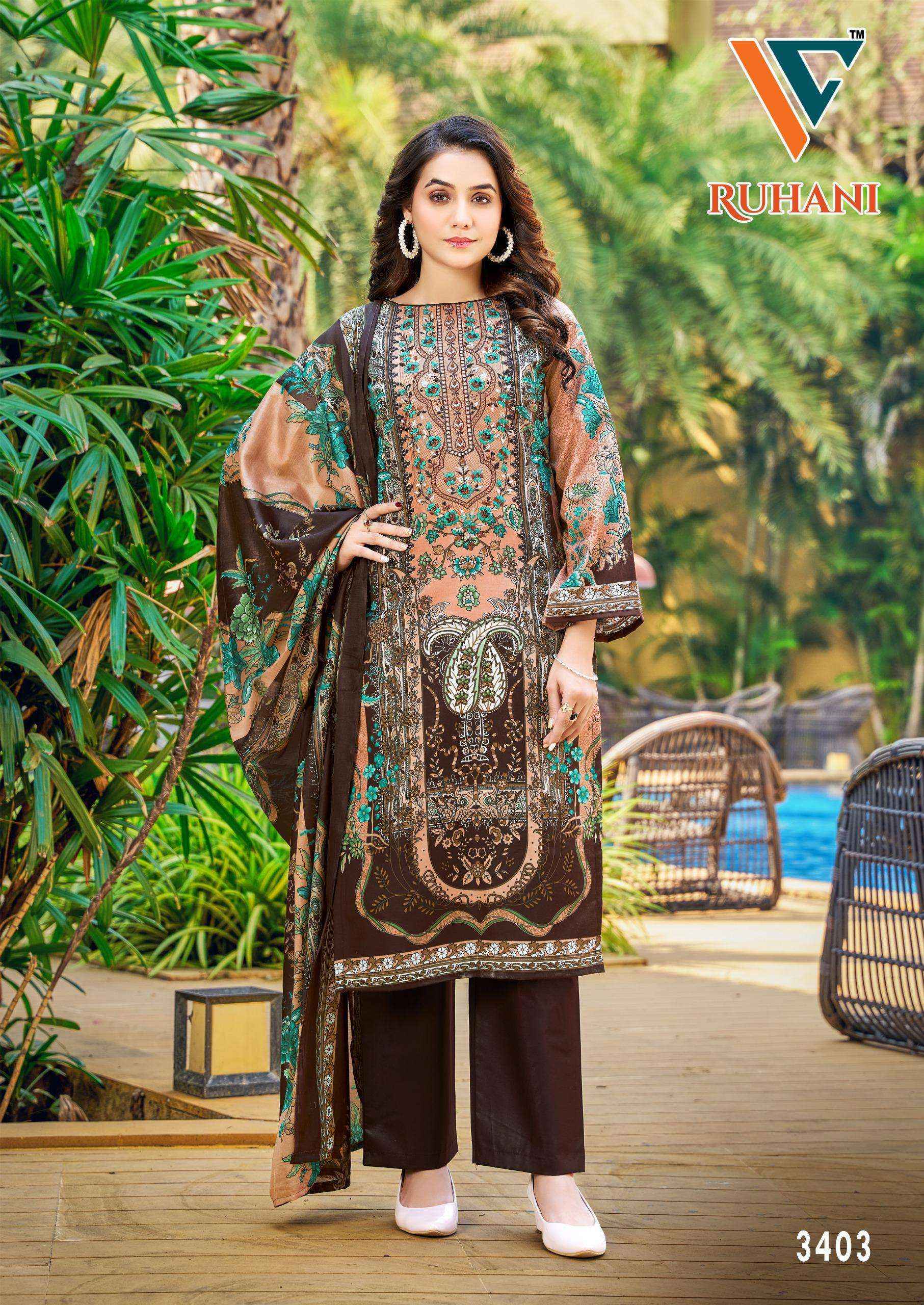 Vandana Creation Ruhani Vol 34 Cotton Dress Material Collection ( 8 Pcs Catalog )
