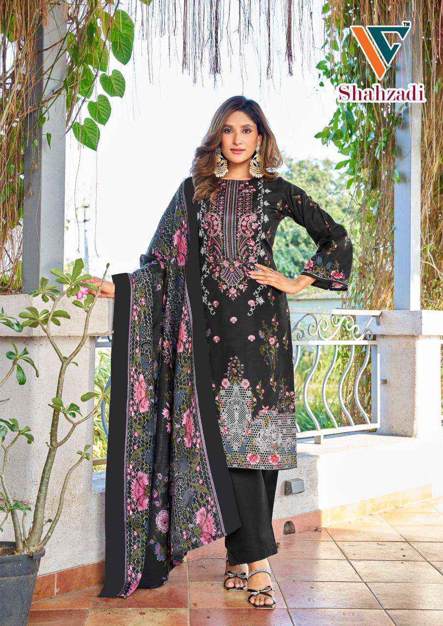Vandana Fashion Shahzadi Vol 7 Unstitch Cotton Suit Collection ( 8 Pcs Catalog )