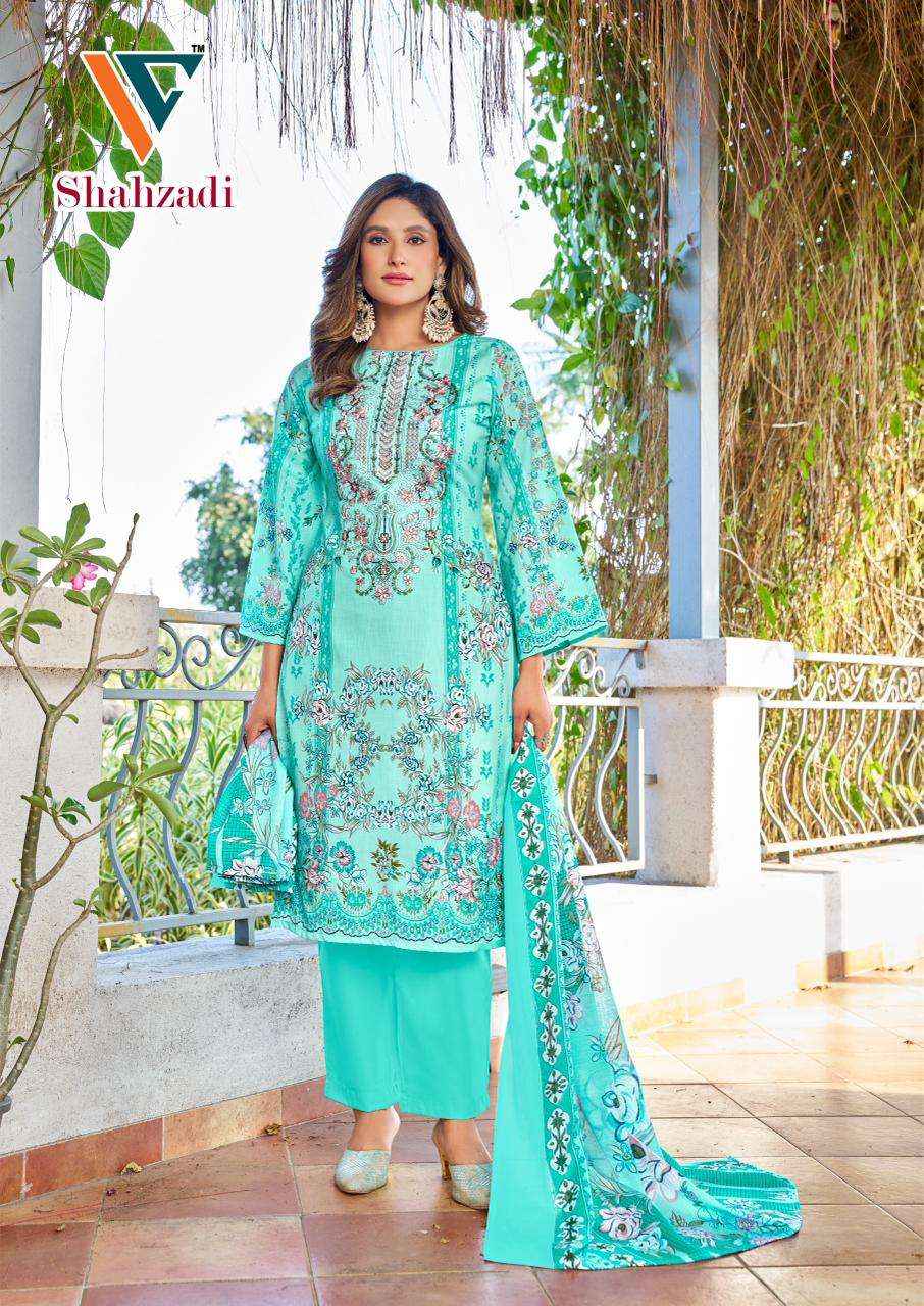 Vandana Fashion Shahzadi Vol 7 Unstitch Cotton Suit Collection ( 8 Pcs Catalog )