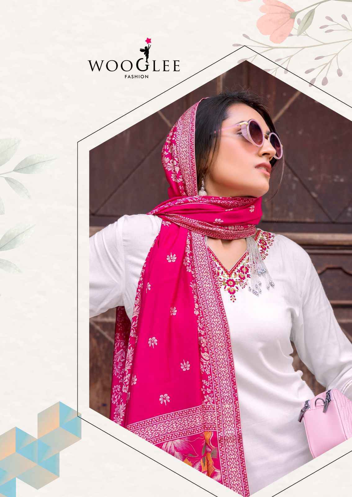 Wooglee RajRani Viscose Weaving Kurti Combo Collection ( 6 Pcs Catalog )