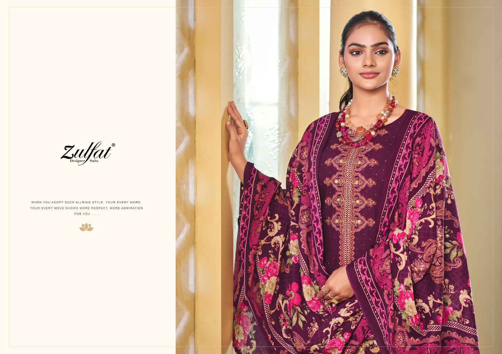 Zulfat Kalki Viscouse Dress Material Wholesale Price ( 6 Pcs Catalog )