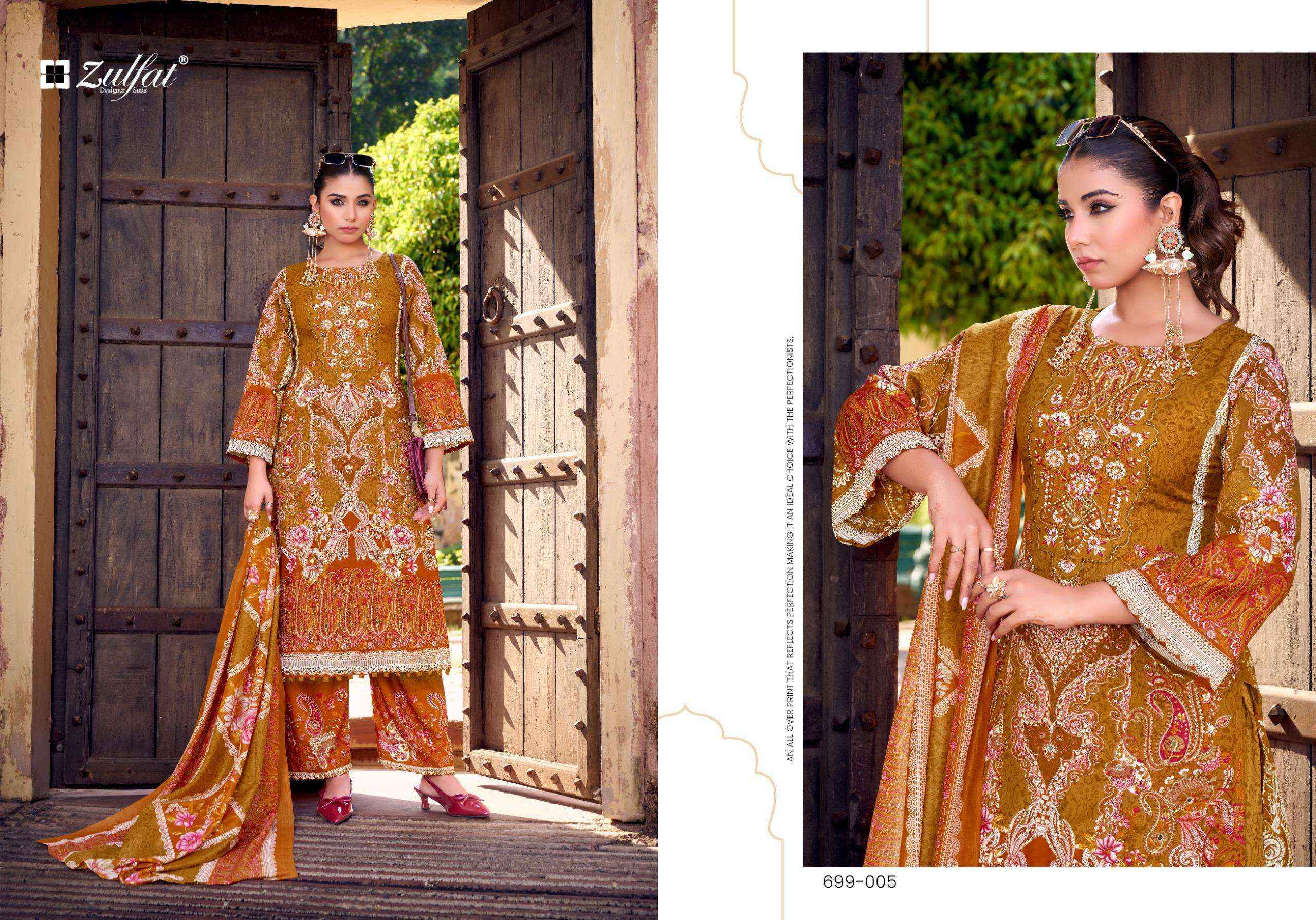 Zulfat Shaheena Rayon Dress Material Wholesale Collection ( 8 Pcs Catalog )