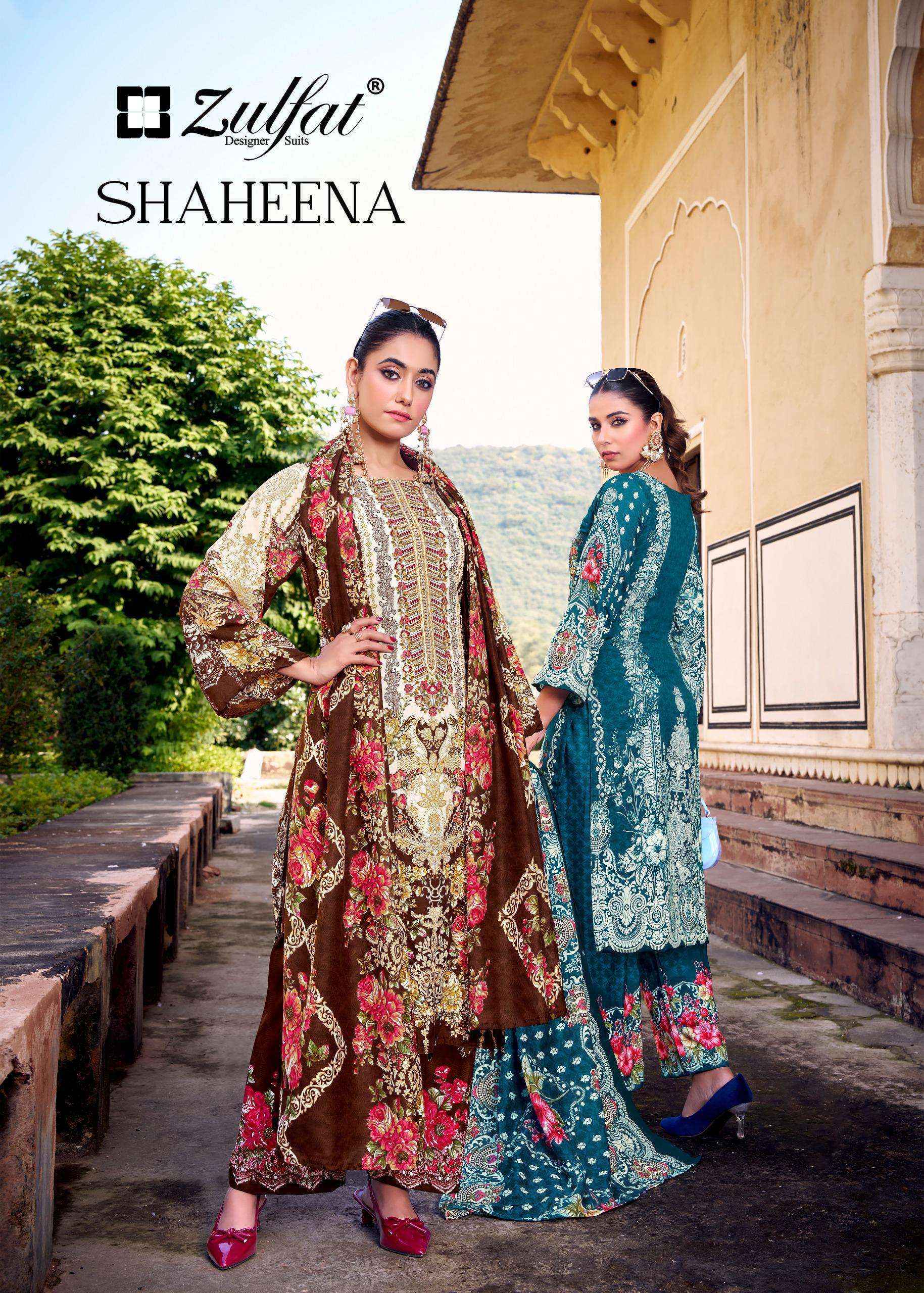 Zulfat Shaheena Rayon Dress Material Wholesale Collection ( 8 Pcs Catalog )