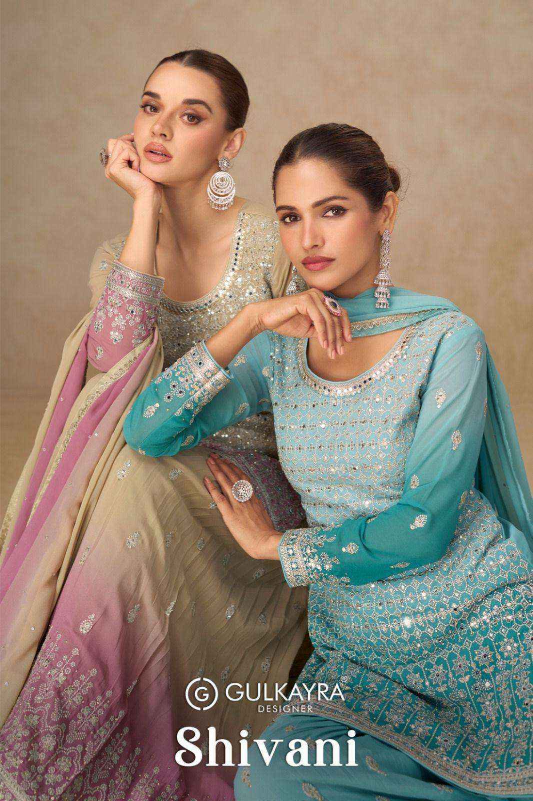 Gulkayra Shivani 7668 To 7670 Designer Palazzo Partywear Collection ( 3 Pcs Catalog )