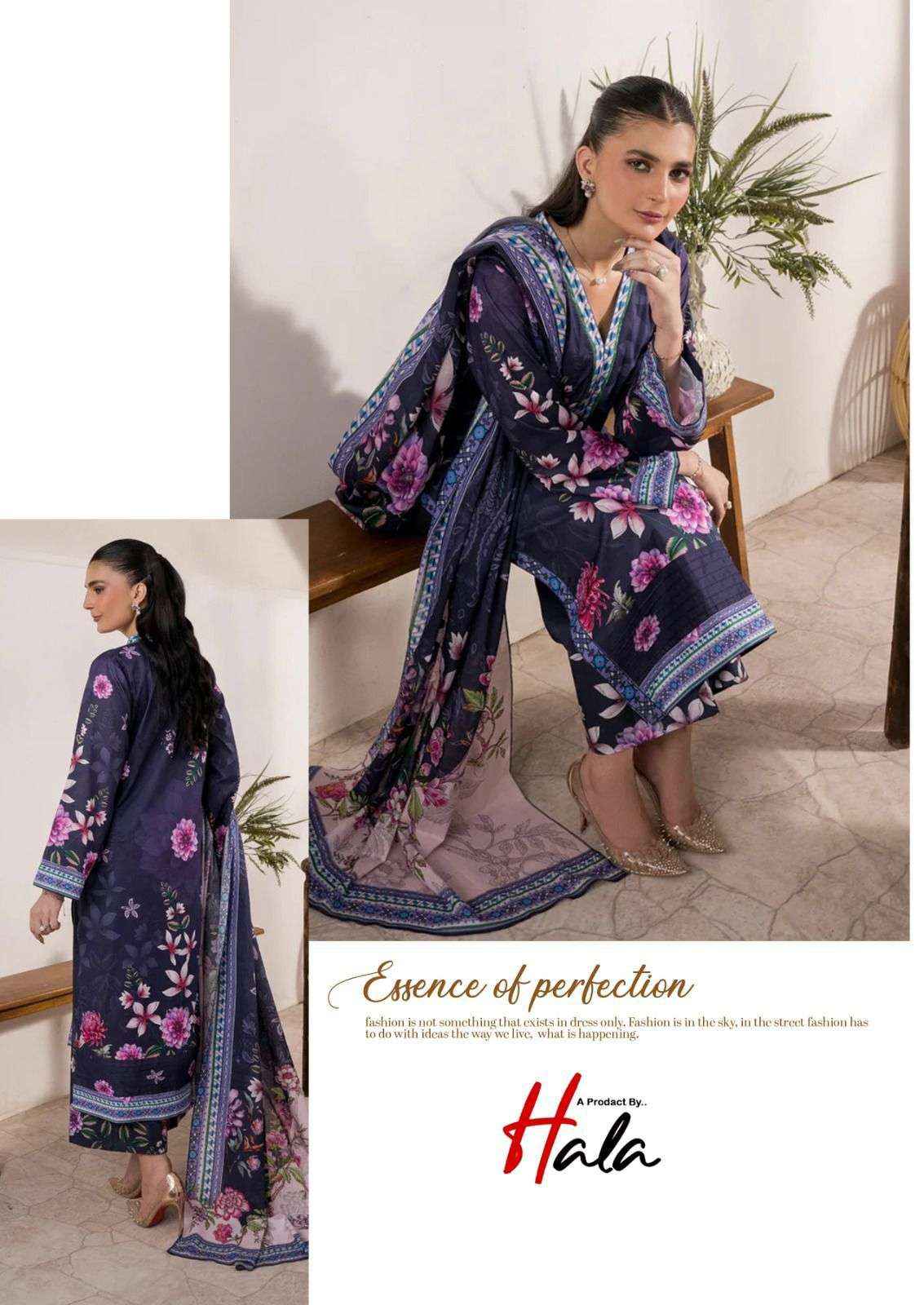 Hala Ramsha Vol 6 Cotton Dress Material Wholesale Price ( 6 pcs Catalogue )