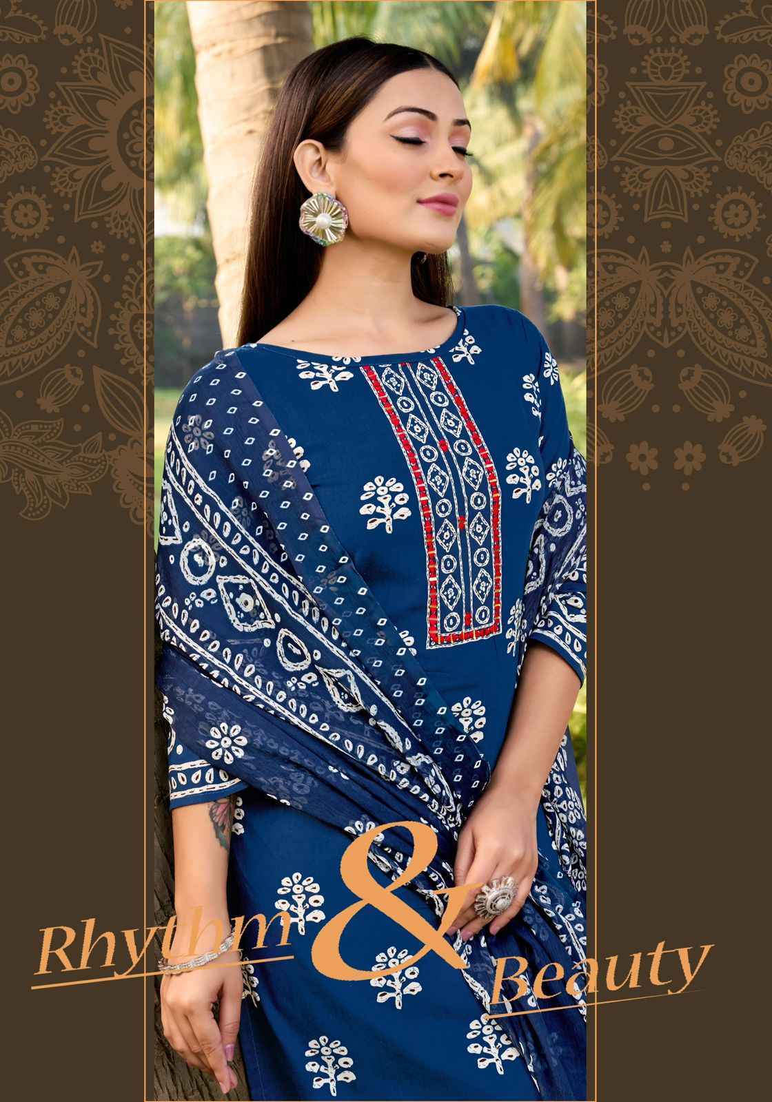 Harshit Fashion Rang Batik Viscose Reyon Dress Material Wholesale Collection ( 6 Pcs Catalog )