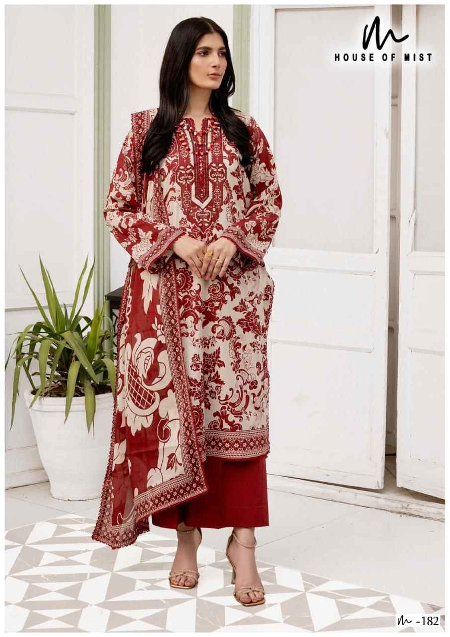 House Of Mist Ghazal Cotton Vol 19 Cotton Dress Material Collection ( 6 Pcs Catalog )