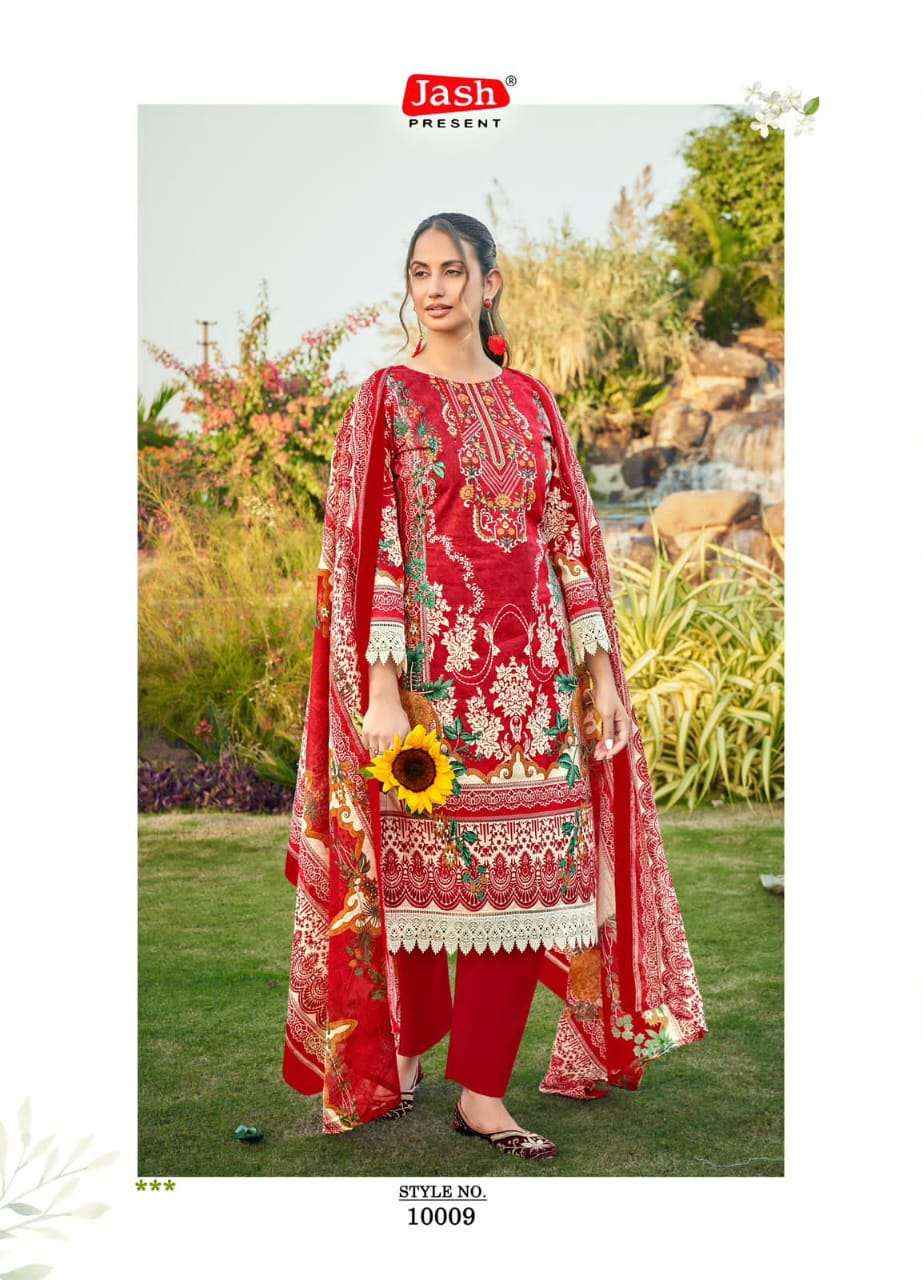 Jash Bellisha Vol 10 Cotton Dress Material New Catalog Wholesale Price ( 10 pcs Catalogue )