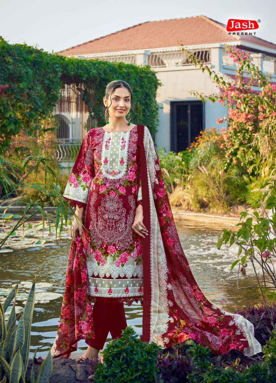 Jash Bellisha Vol 10 Cotton Dress Material New Catalog Wholesale Price ( 10 pcs Catalogue )