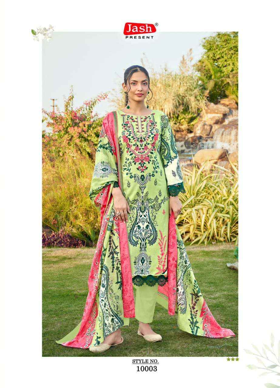 Jash Bellisha Vol 10 Cotton Dress Material New Catalog Wholesale Price ( 10 pcs Catalogue )