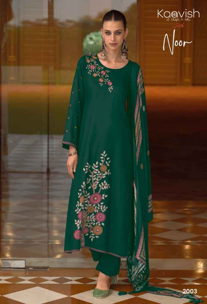 Kaavish Noor Viscouse Pashmina Dress Material Wholesale Collection ( 4 Pcs Catalog )