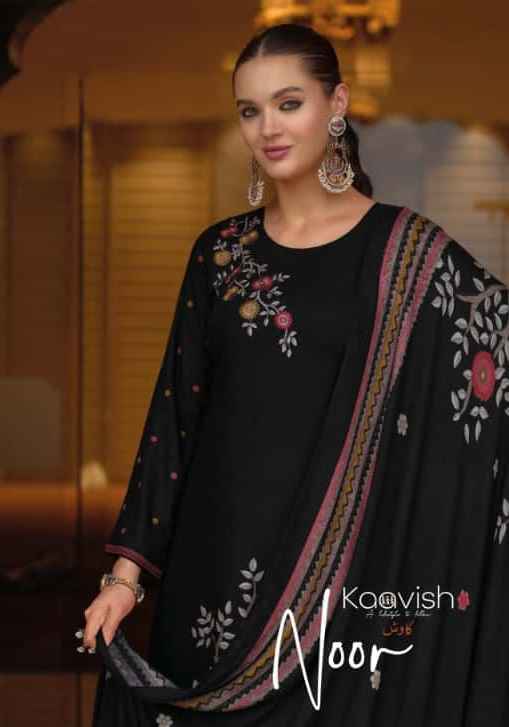 Kaavish Noor Viscouse Pashmina Dress Material Wholesale Collection ( 4 Pcs Catalog )