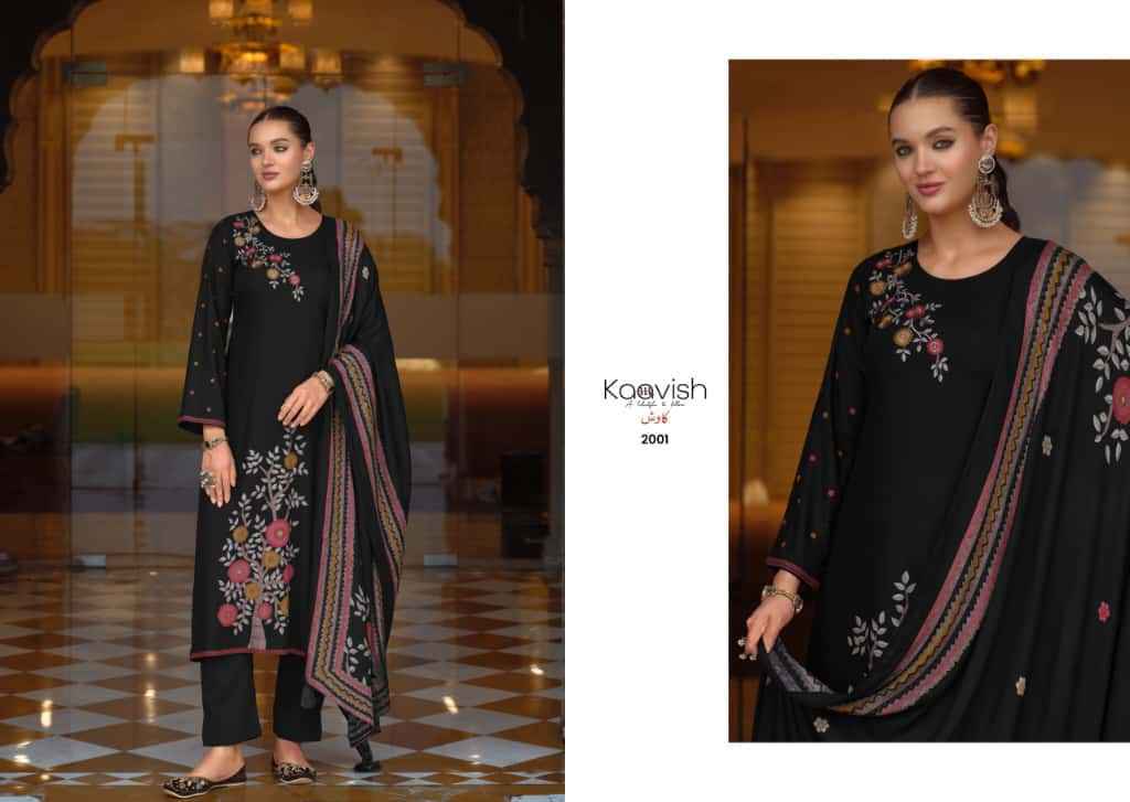 Kaavish Noor Viscouse Pashmina Dress Material Wholesale Collection ( 4 Pcs Catalog )