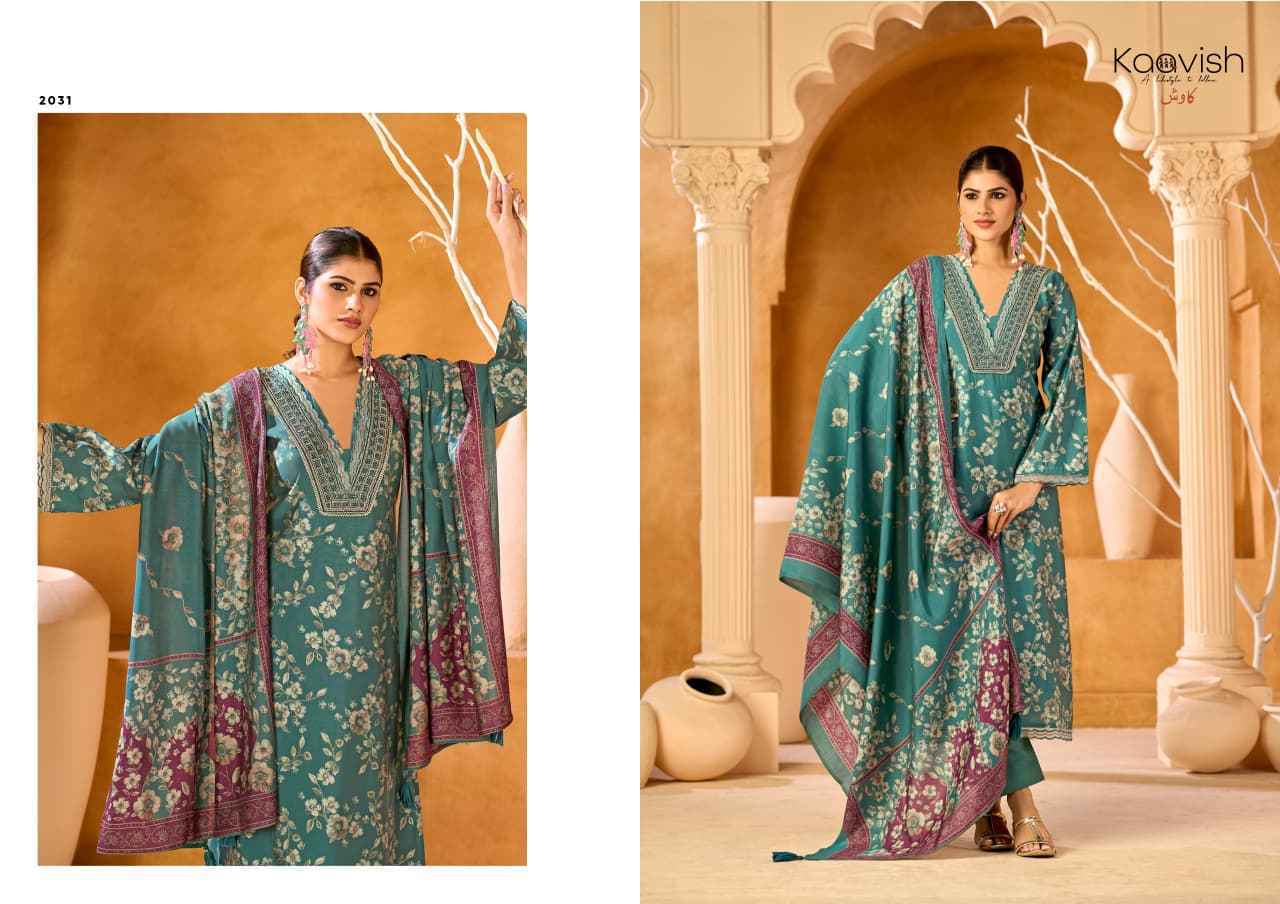 Kaavish Saaj Modal Silk Dress Material New Catalogue Wholesale Supplier ( 6 pcs Catalogue )