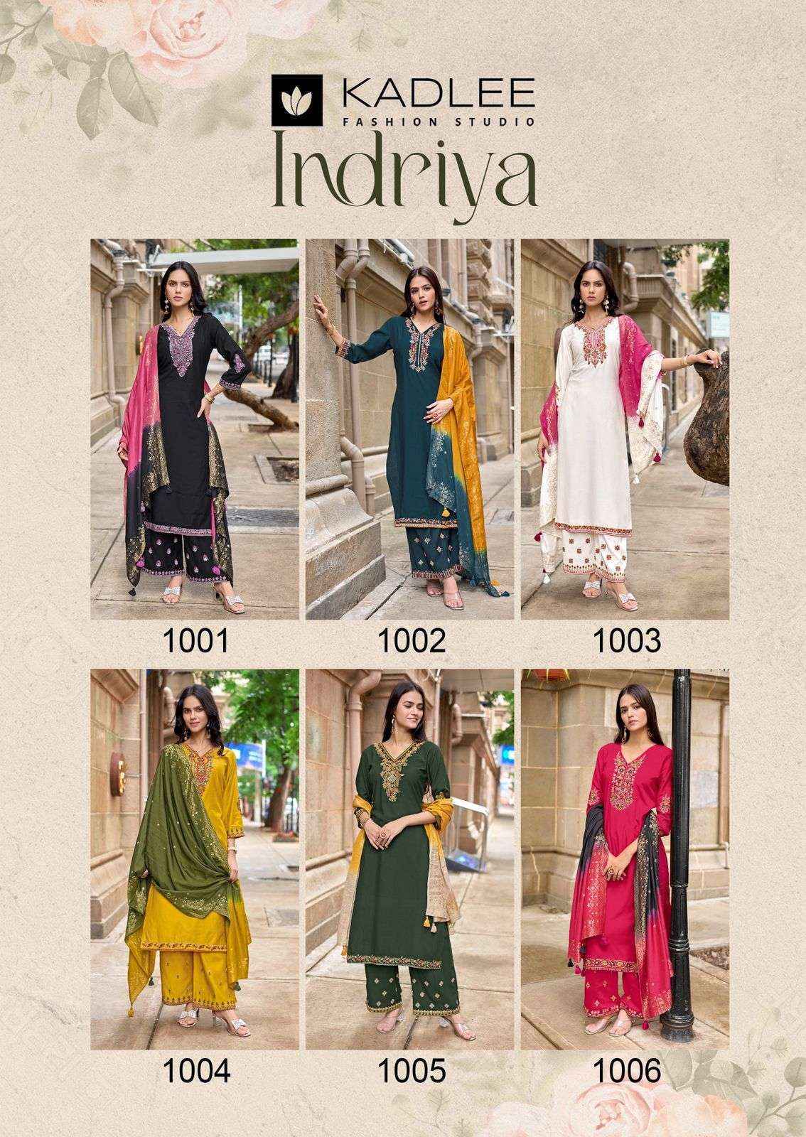 Kadlee Indriya Rayon Kurti Combo Set Wholesale Collection ( 6 Pcs Catalog )