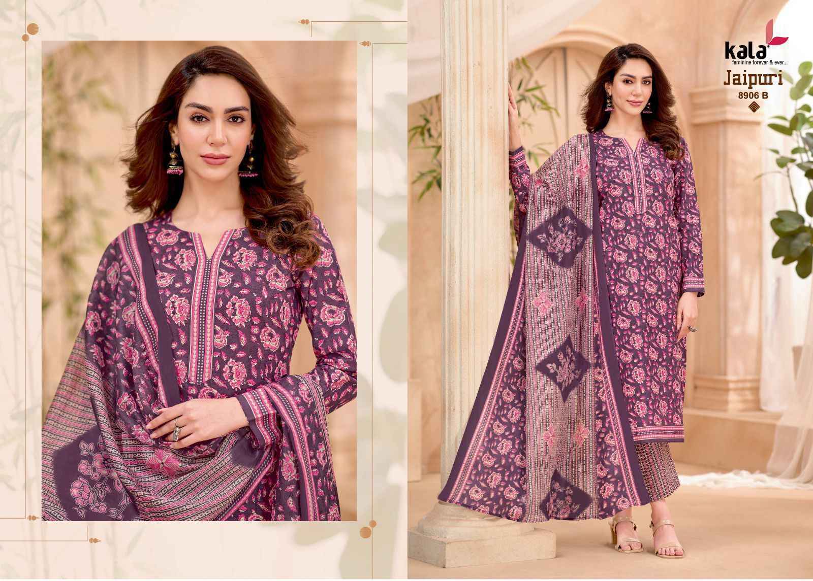 Kala Jaipuri Vol 9 Cotton Dress Material New Catalogue Wholesale Price ( 12 Pc Catalogue )