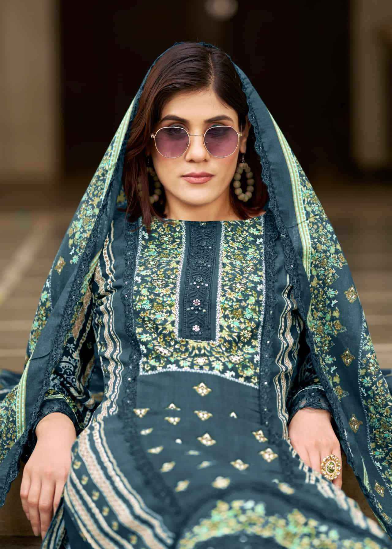 Levisha Bagh Digital Printed Rayon Dress Material Wholesale Price ( 5 Pcs Catalog )