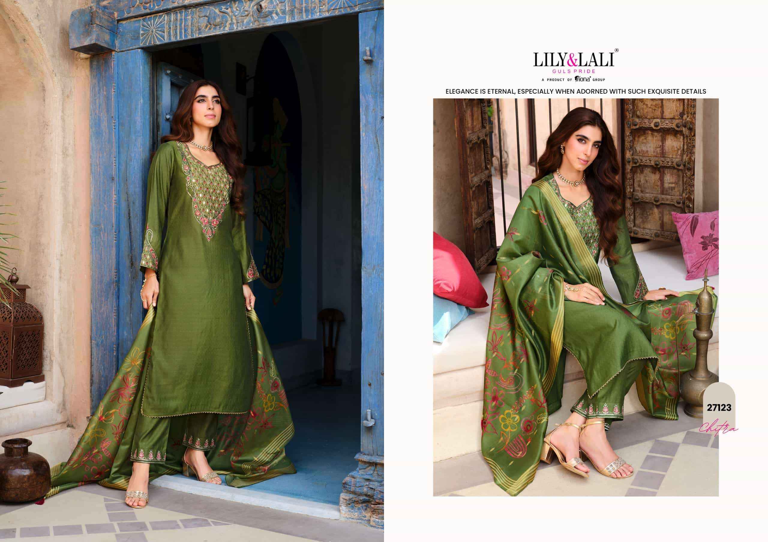 Lily And Lali Chitra Premium Style Readymade 3 Piece Pair Set Collection ( 4 Pcs Catalog )