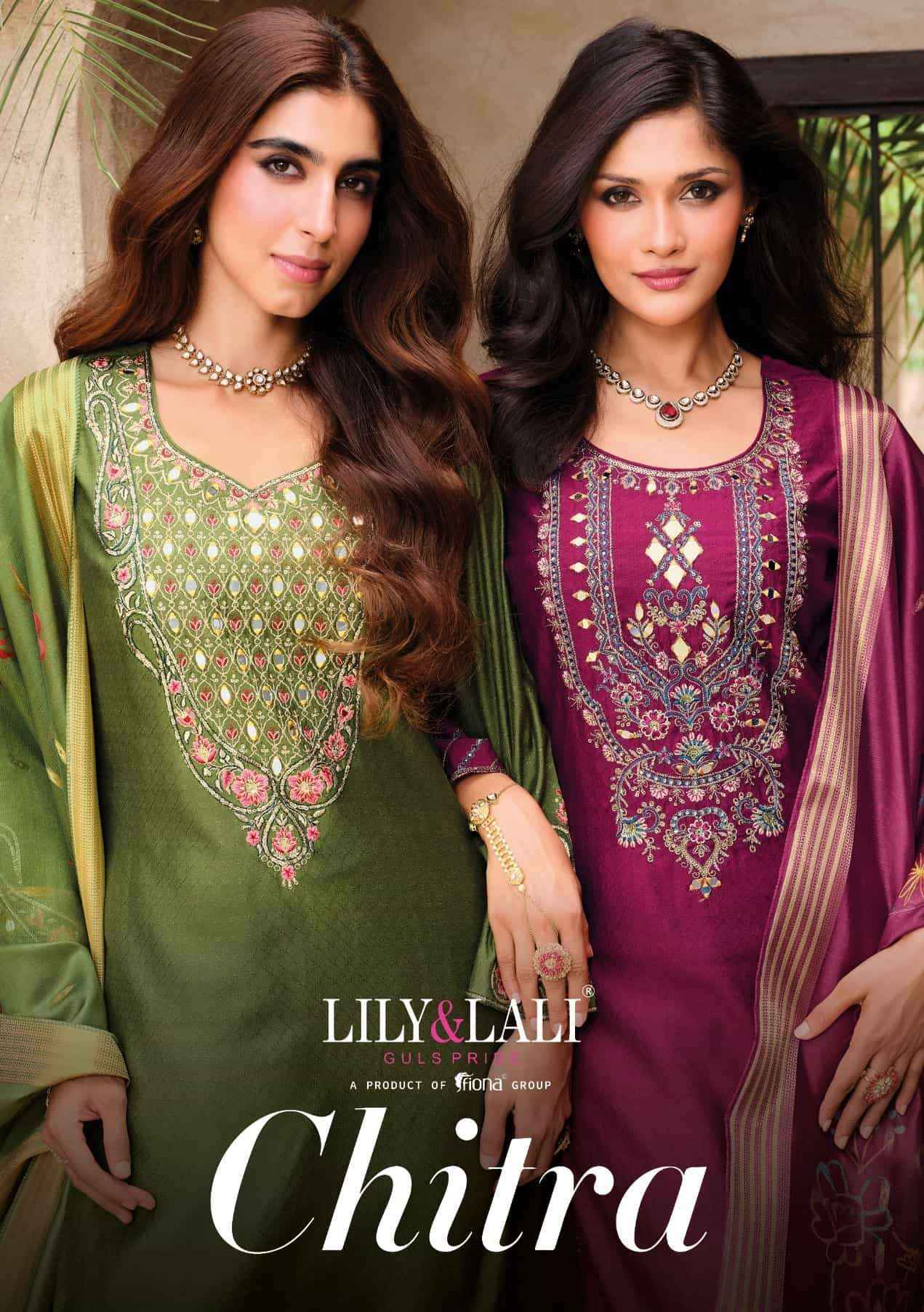 Lily And Lali Chitra Premium Style Readymade 3 Piece Pair Set Collection ( 4 Pcs Catalog )