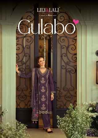 Lily & Lali Gulabo Readymade Shimmer Viscose Silk Dress Collection ( 4 Pcs Catalog )