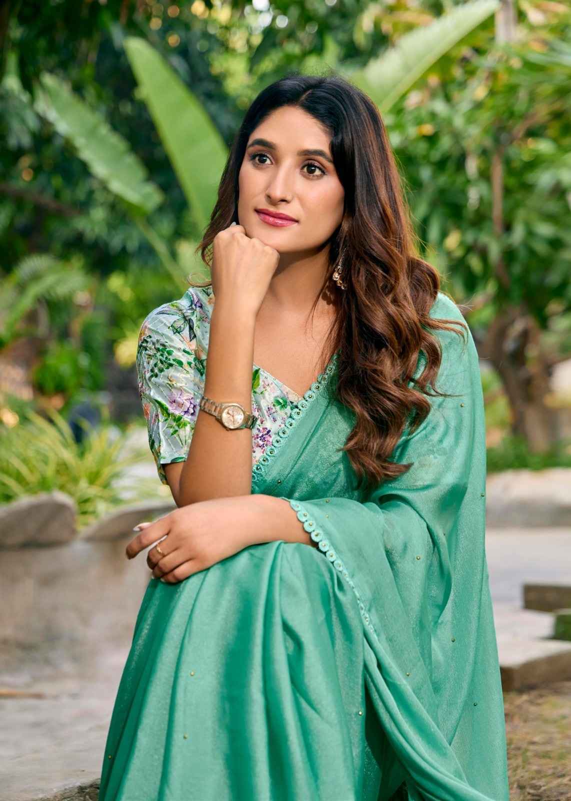 LT Fabrics Neel Vol 20 Mono Satin Saree Collection ( 6 Pcs Catalog )