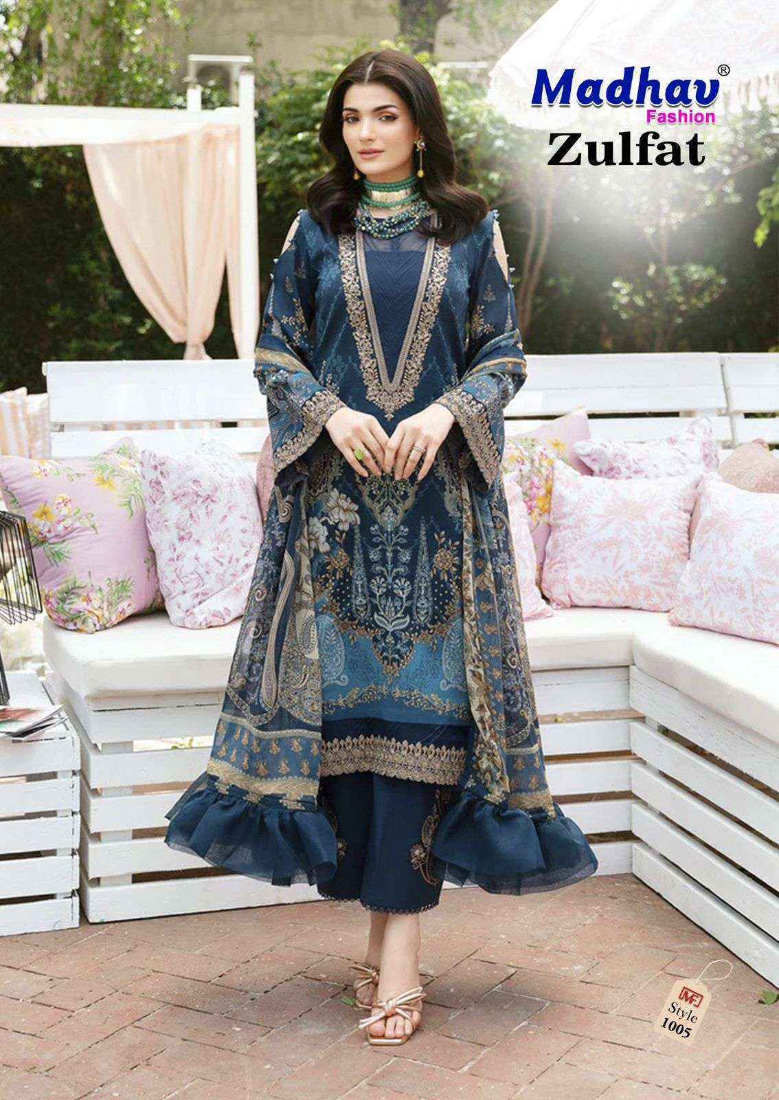 Madhav Fashion Zulfat Vol 1 Readymade Lawn Cotton Dress Collection ( 6 Pcs Catalog )