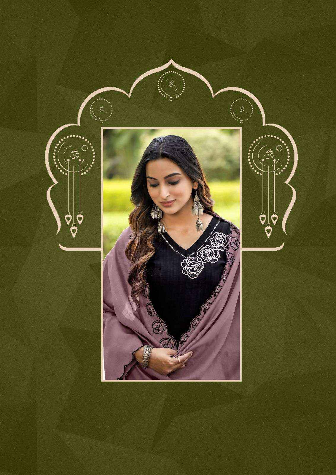 Mittoo Elite Designer Straight Kurti Pant Dupatta Set Collection ( 6 Pcs Catalog )