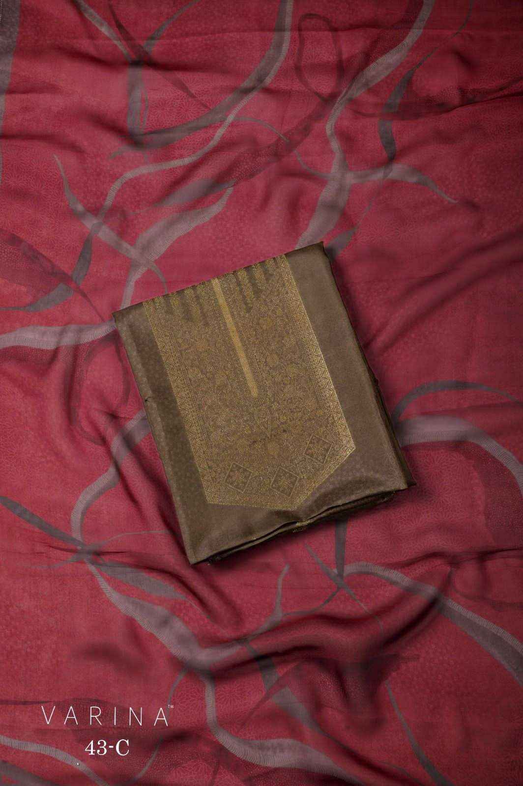 Omtex Varina D 43 Fancy Russian Silk Ladies Dress Material Collection ( 4 Pcs Catalog )