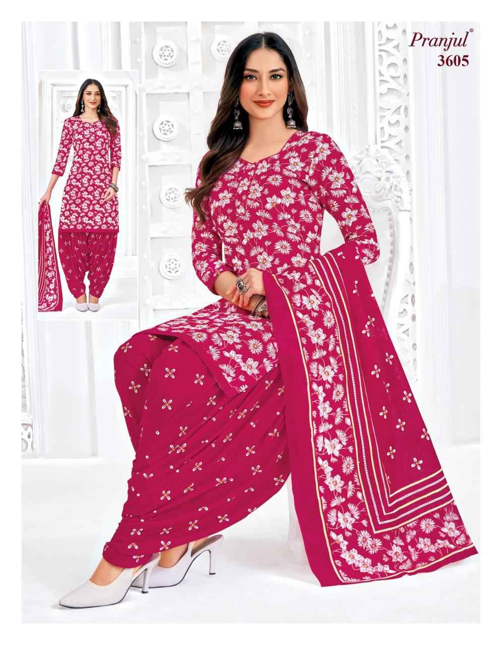 Pranjul fashion Priyanshi Vol 36 Unstitched Salwar Suits At Wholesale Price ( 18 Pcs Set )