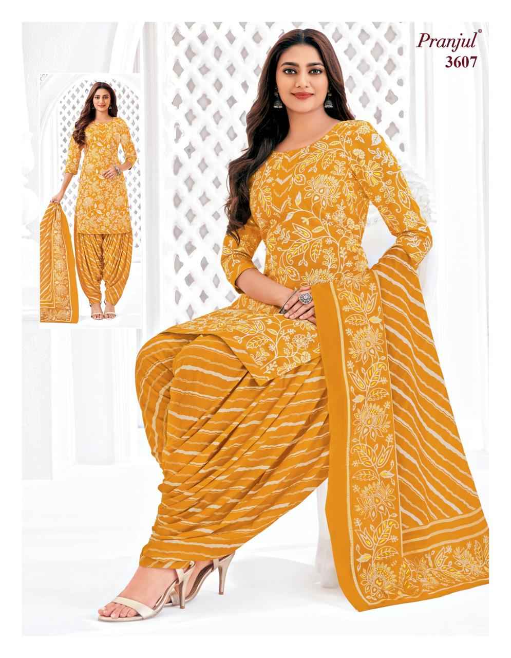 Pranjul Priyanshi Vol-36 Unstitched Dress Material At Wholesale Price ( 6 Pcs Set )