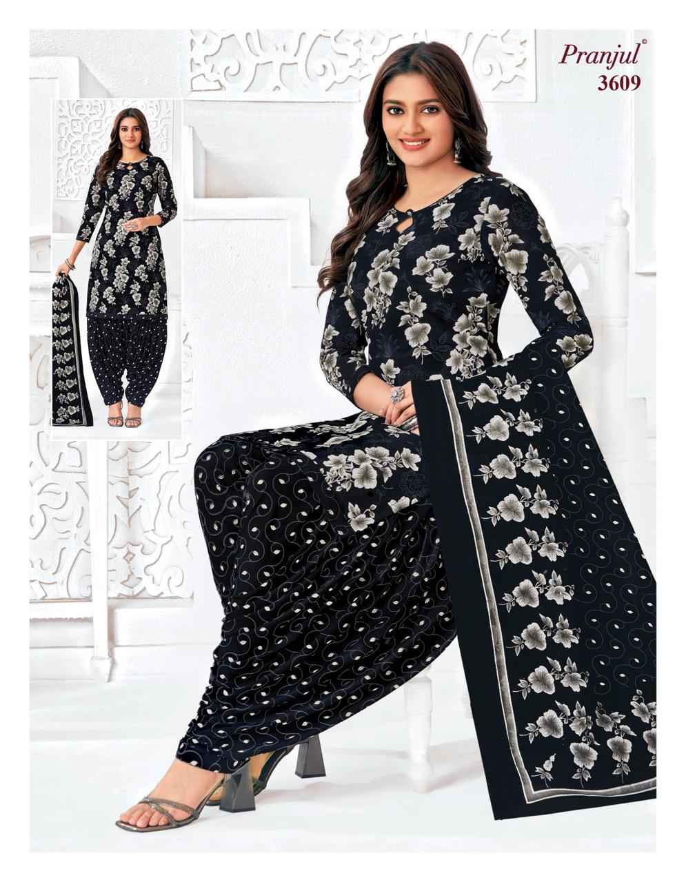 Pranjul Priyanshi Vol-36 Unstitched Dress Material At Wholesale Price ( 6 Pcs Set )