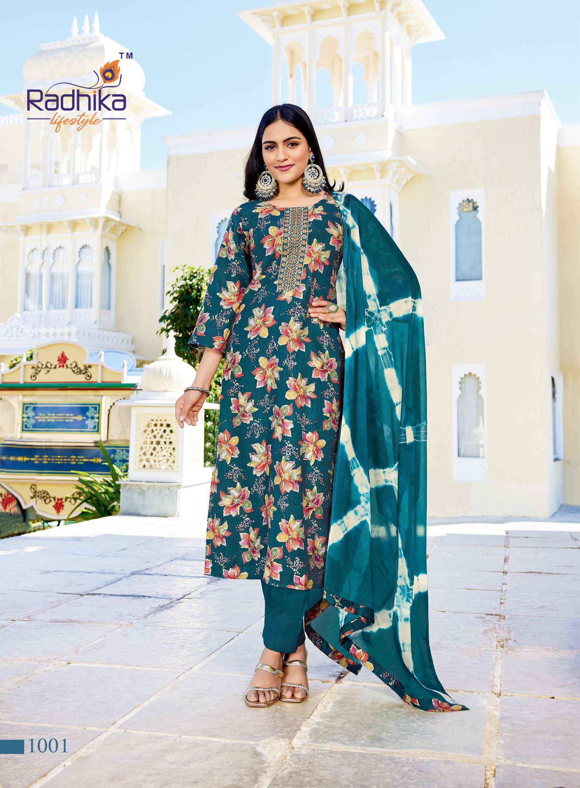 Radhika Lifestyle Shuag Vol 1 Fancy Kurti Combo Set Collection ( 8 Pcs Catalog )