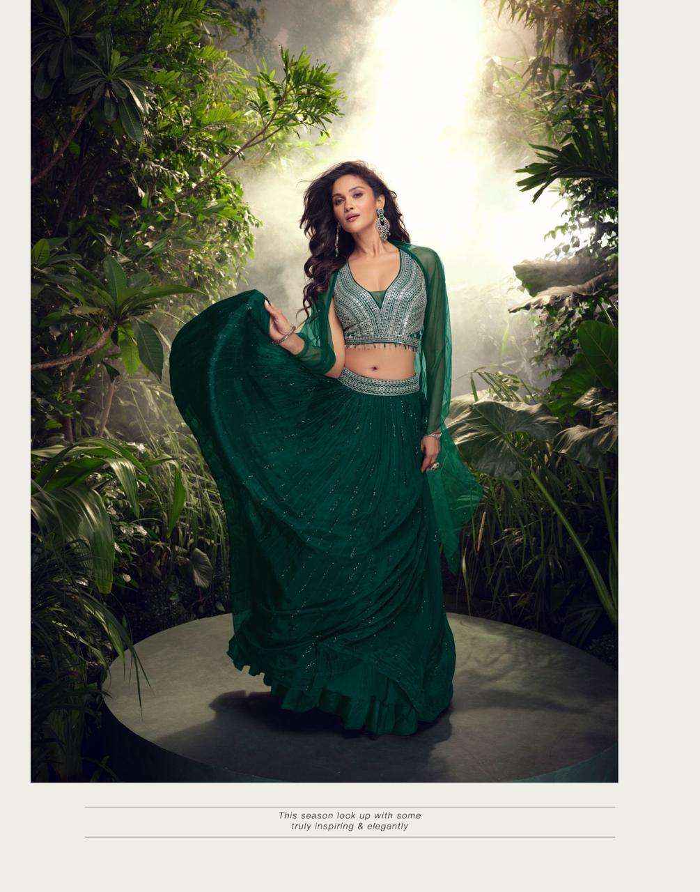 Sayuri Apurva 5735 To 5737 Partywear Designer Lehenga Latest Collection