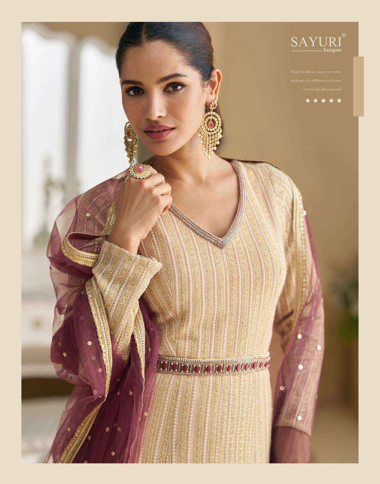 Sayuri Dawat 5834 To 5837 Latest Dsigner Indo Western Dress Collection ( 4 Pcs Catalog )