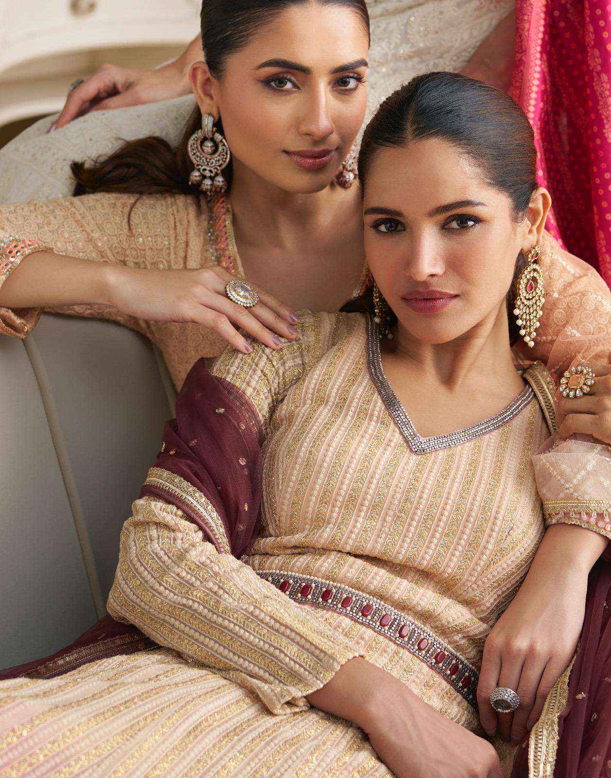 Sayuri Dawat 5834 To 5837 Latest Dsigner Indo Western Dress Collection ( 4 Pcs Catalog )