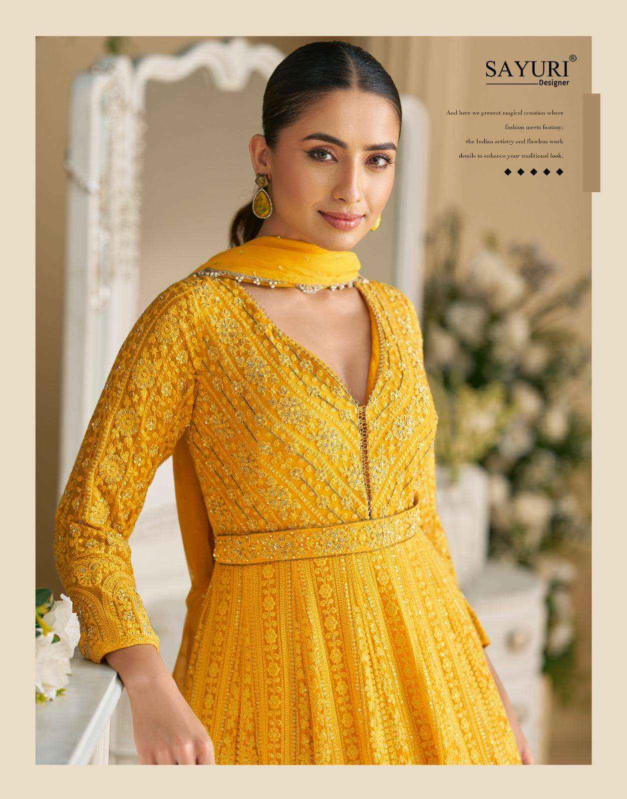 Sayuri Dawat 5834 To 5837 Latest Dsigner Indo Western Dress Collection ( 4 Pcs Catalog )
