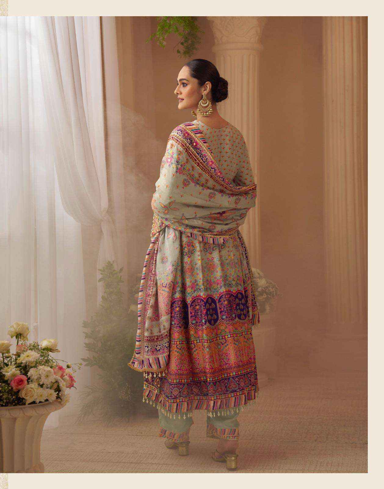 Sayuri Designer Sarthi Readymade Crepe Silk Dress Collection ( 3 Pcs Catalog )