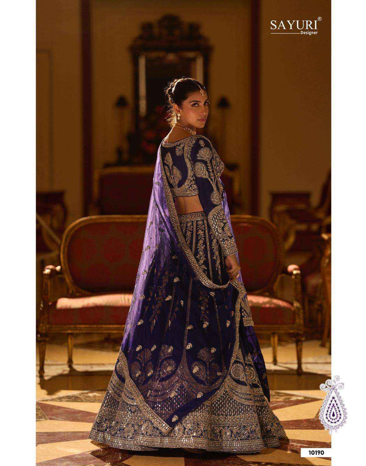 Sayuri Padmini Readymade Designer Lehenga Choli Wholesale Price ( 3 Pcs Set )