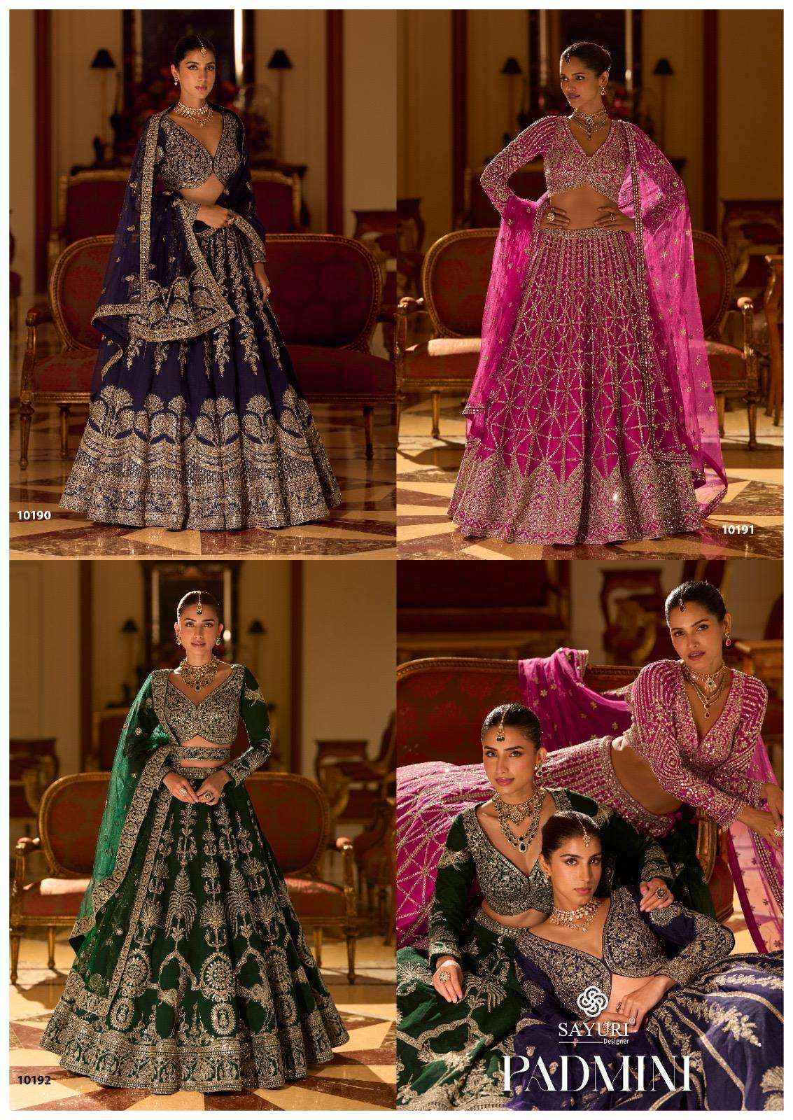 Sayuri Padmini Readymade Designer Lehenga Choli Wholesale Price ( 3 Pcs Set )