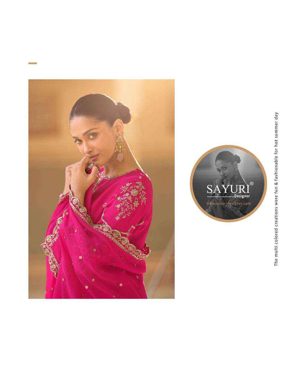 Sayuri Siya 5757 To 5759 Designer Doti Suit Latest Collection ( 3 Pcs Catalog )