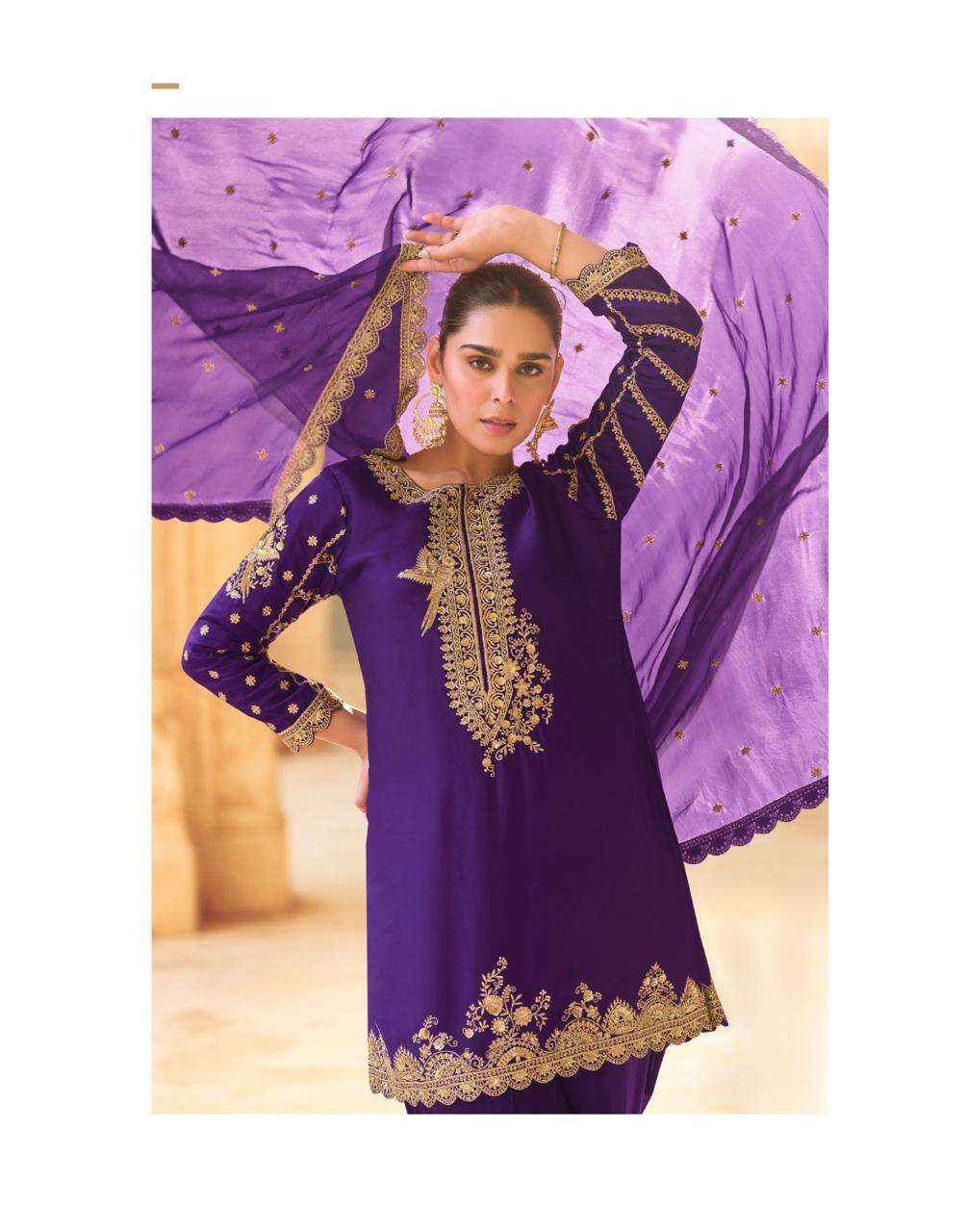 Sayuri Siya 5757 To 5759 Designer Doti Suit Latest Collection ( 3 Pcs Catalog )